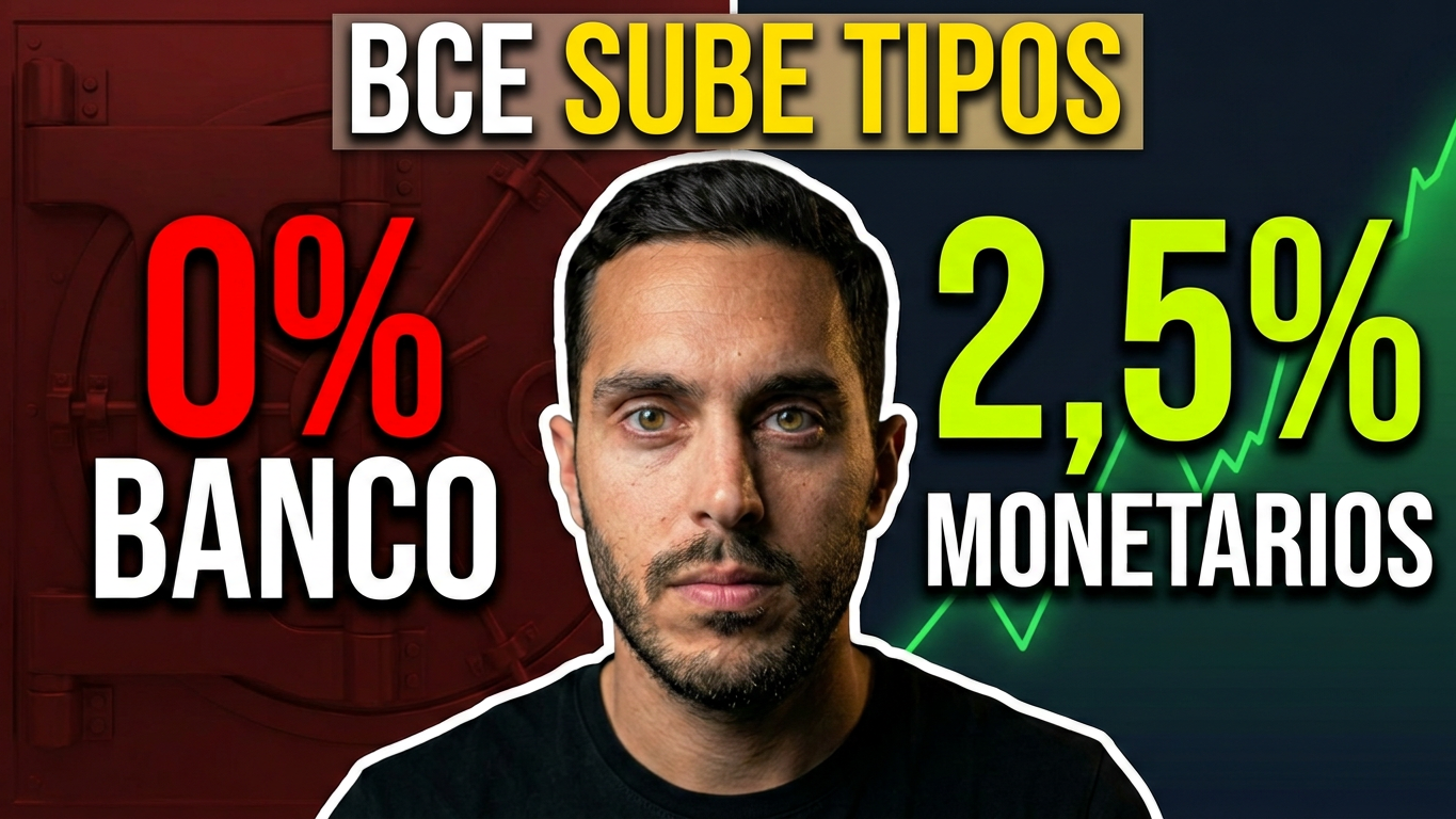No dejes tus ahorros en el banco – el BCE sube tipos